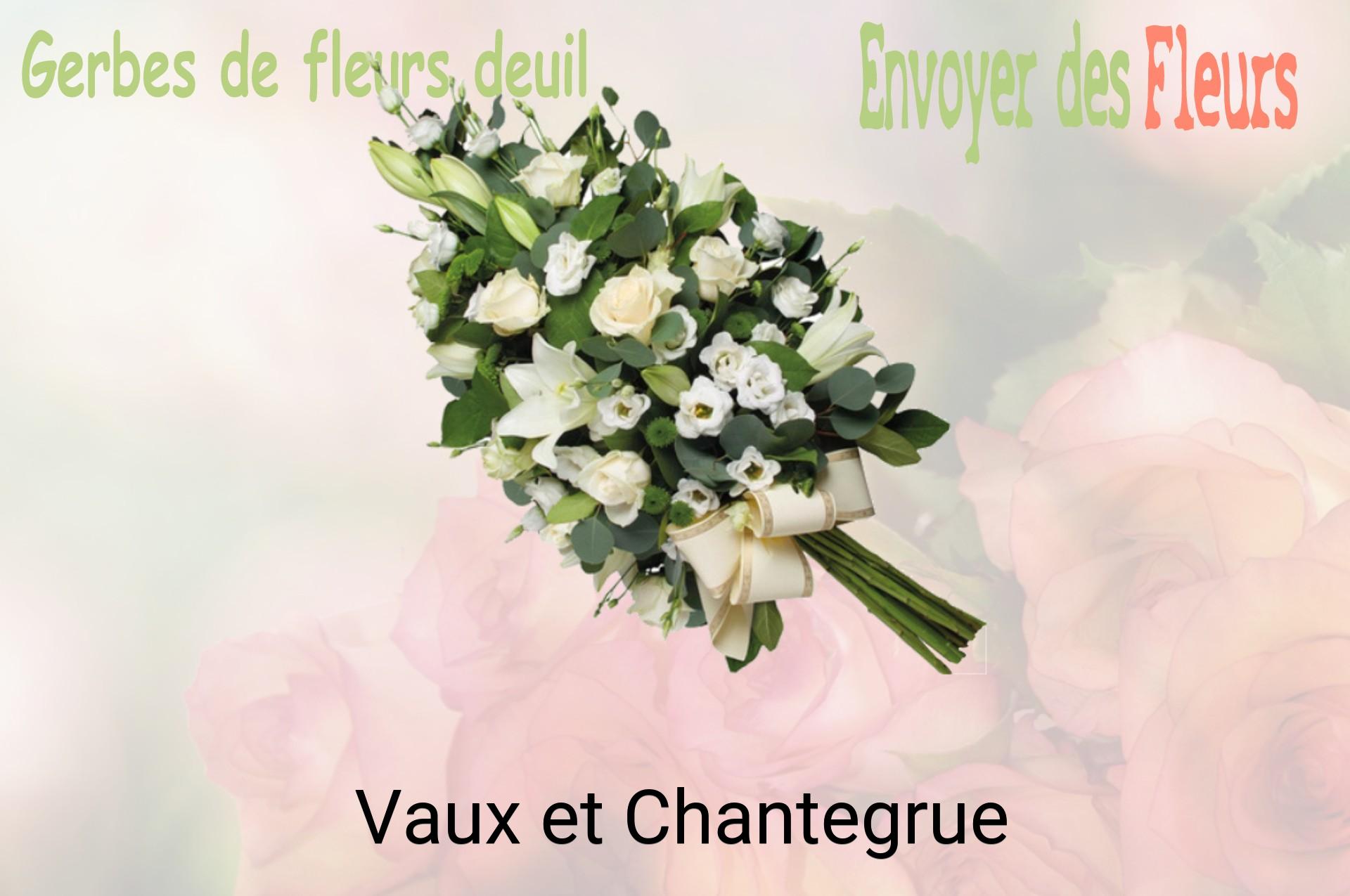 Gerbe de fleurs de deuil livrée à Vaux-et-Chantegrue